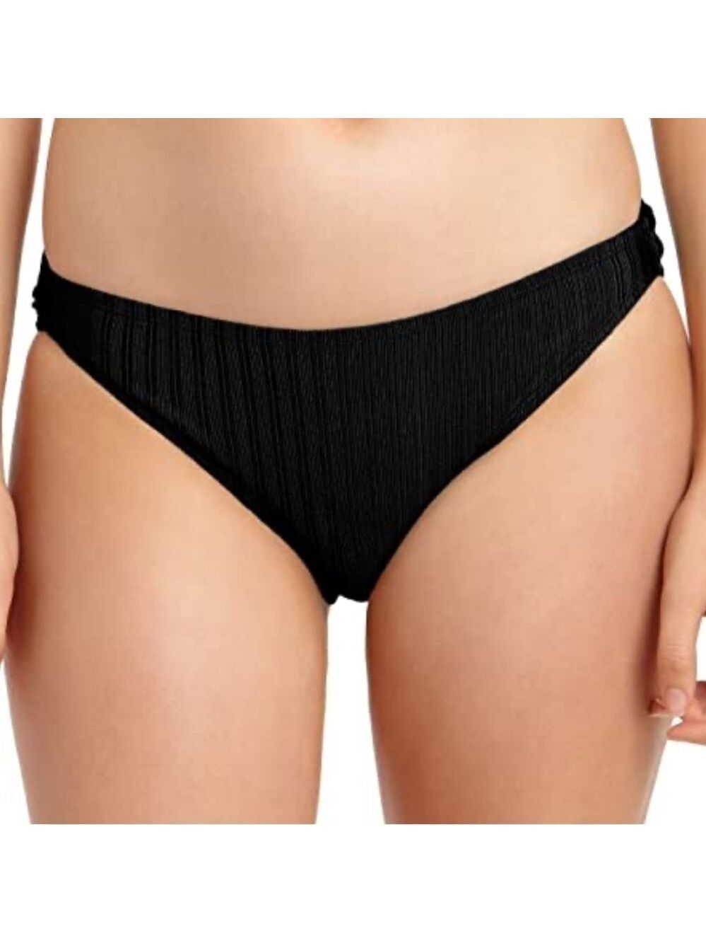 NWT California Waves Ribbed Hipster Bikini Swim Bottoms